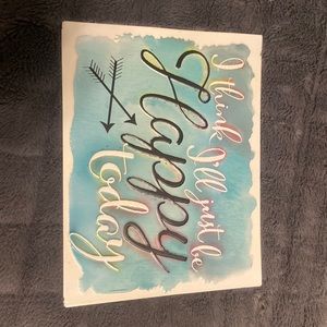 Happy Sign From Hobby Lobby. 13x9
